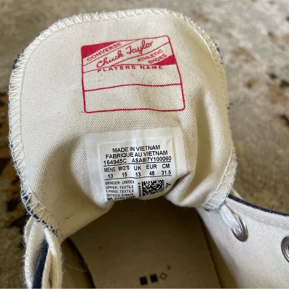 EUC Navy Converse Chuck 70- Sz 13 - Picture 4 of 10
